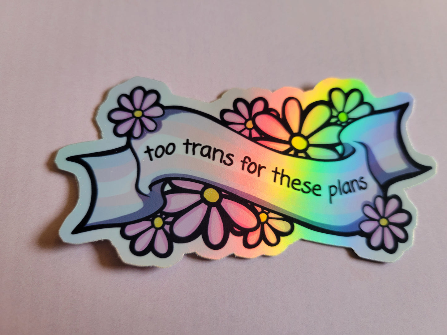 Pride Declaration Holo Stickers