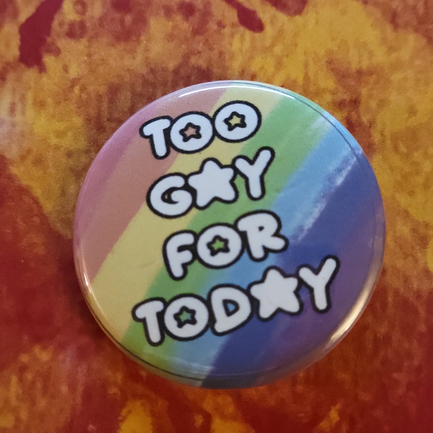 Pride Declaration Pinback Buttons