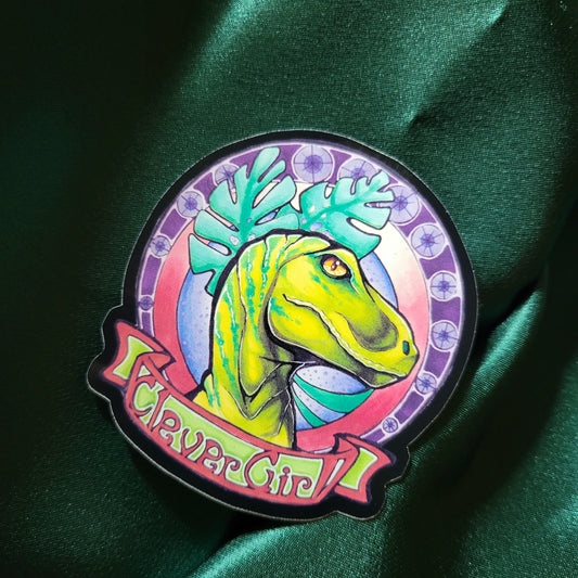 Clever Girl Sticker